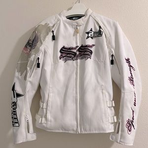 Women’s Motorcycle Jacket.
